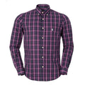 Herren RL Hemd kariert Mailand - Violett