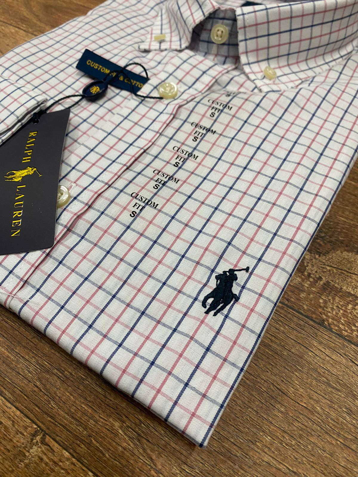 Herren-RL-Shirt Custom Istanbul Weiß und Blau und Rot