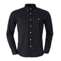 Herren RL Hemd kariert Fontana – Schwarz