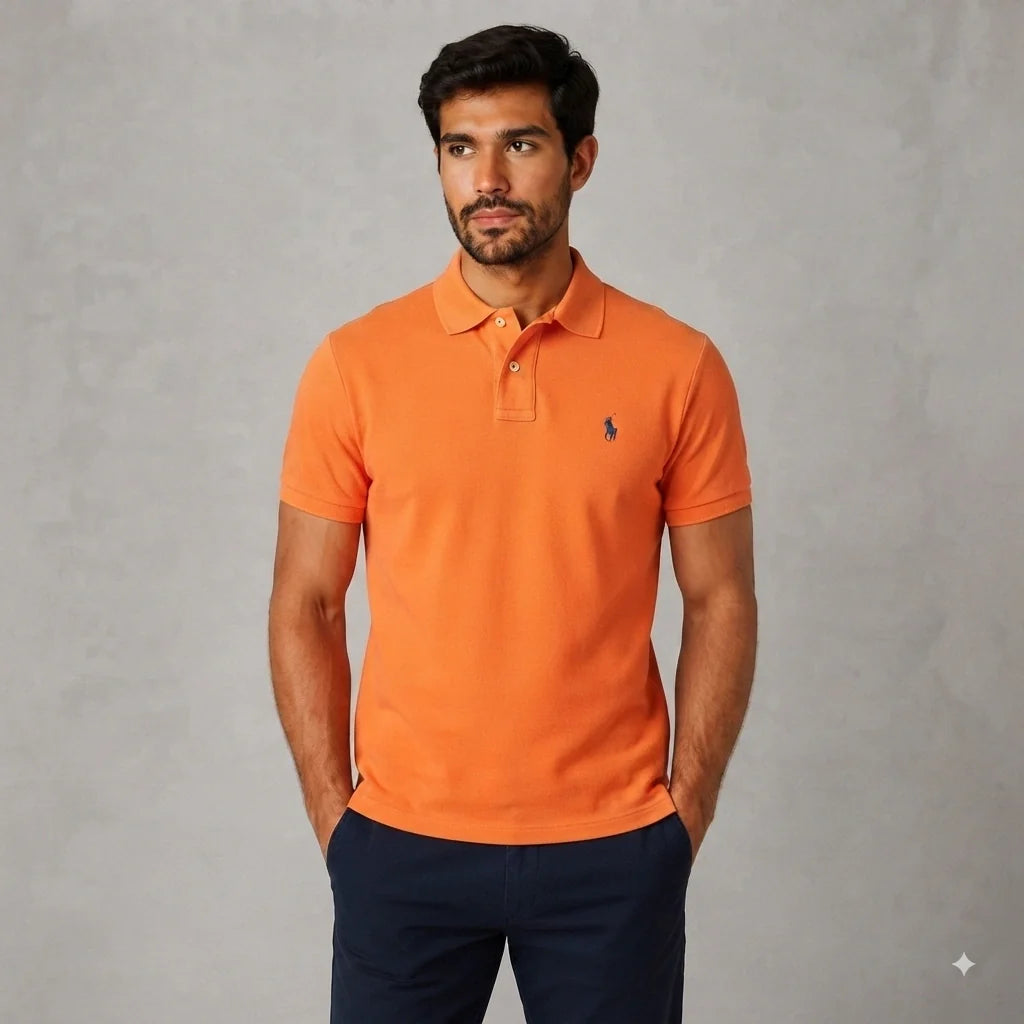1014 Polo-Shirt RL - Doppel-Piqué