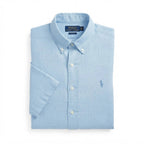 1129 Chemise en lin RL à manches courtes