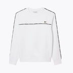 L.C Logo-Besatz-Fleece-Sweatshirt