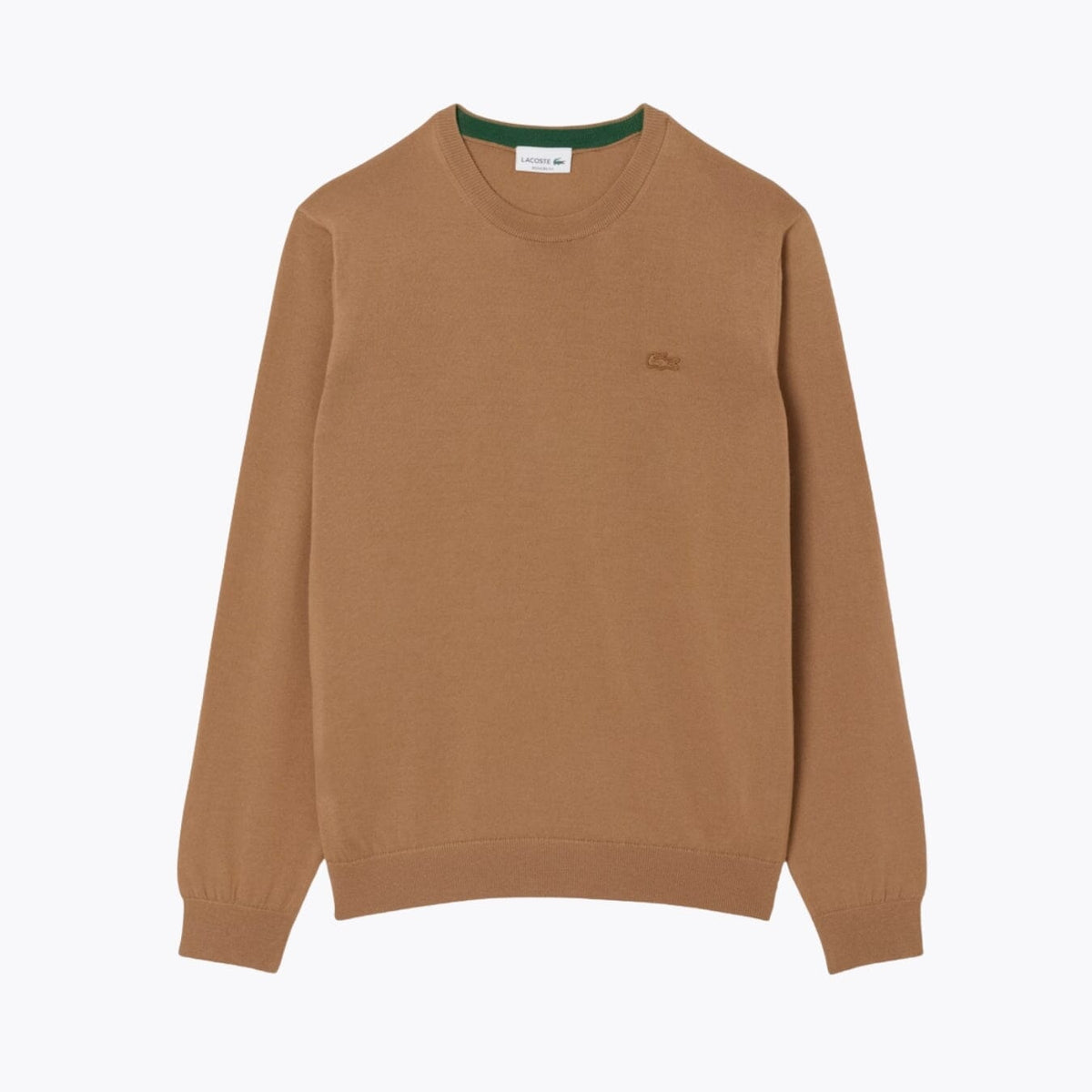 L.C Merinowollpullover mit Rundhalsausschnitt