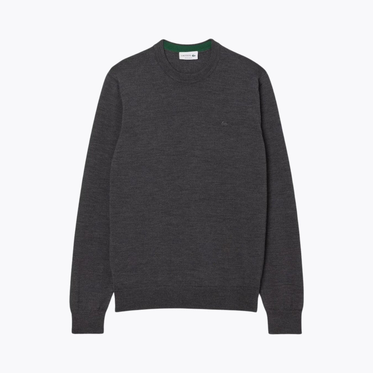 L.C Merinowollpullover mit Rundhalsausschnitt