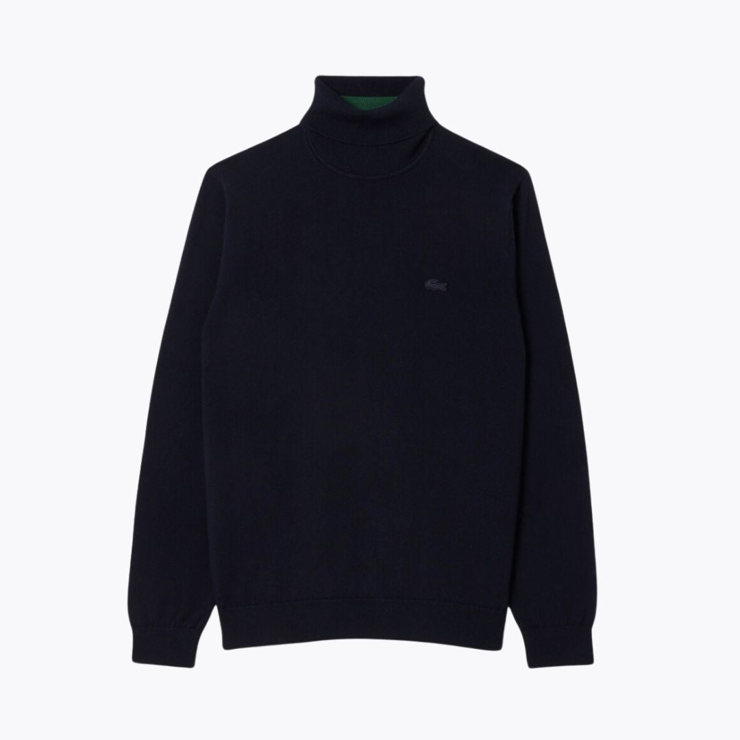 L.C. Rollkragenpullover aus Merinowolle