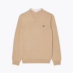 L.C Monochrome Baumwoll-V-Pullover