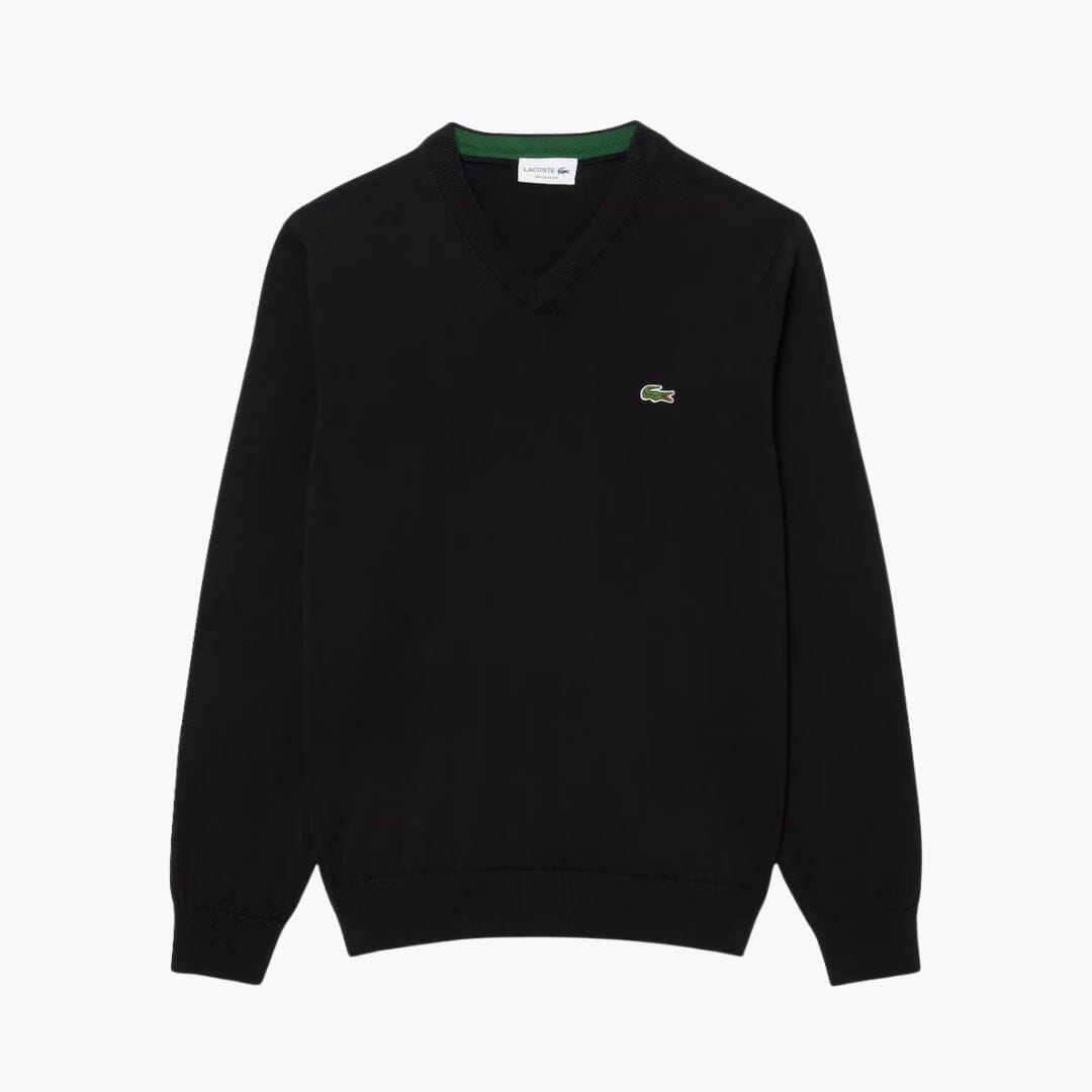 L.C Monochrome Baumwoll-V-Pullover