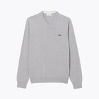 L.C Monochrome Baumwoll-V-Pullover