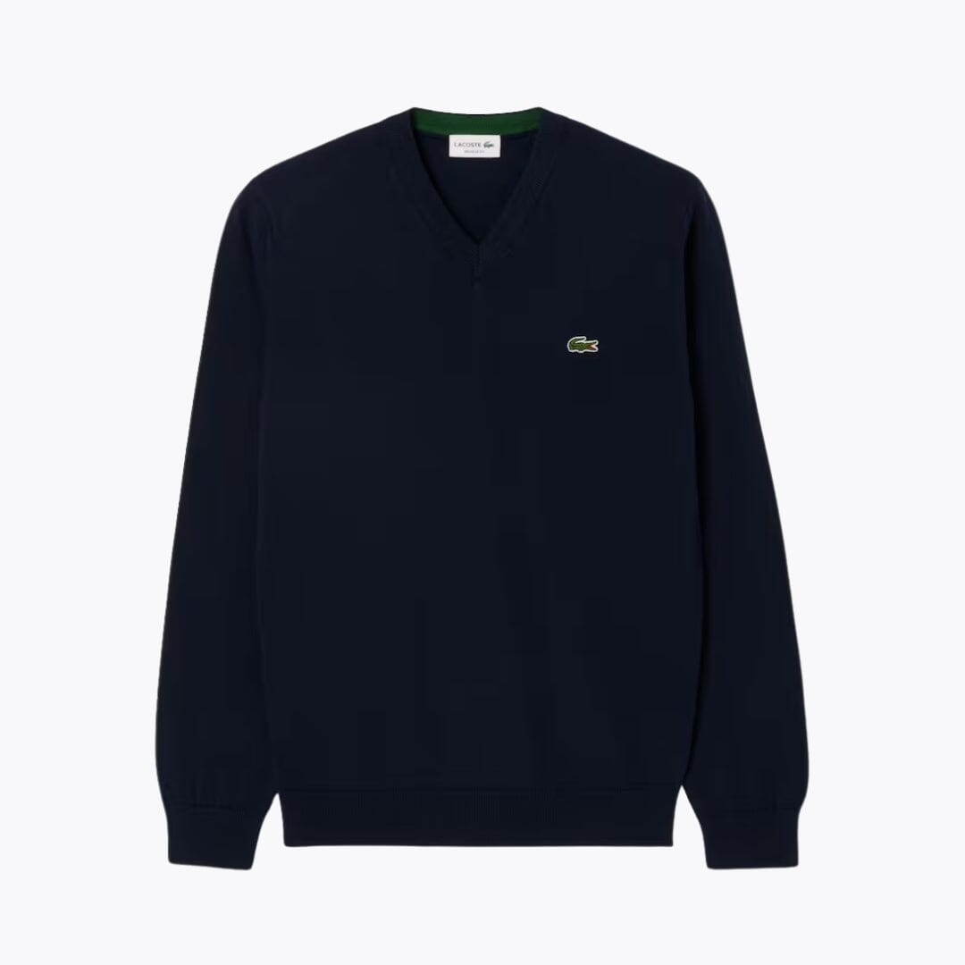 L.C Monochrome Baumwoll-V-Pullover