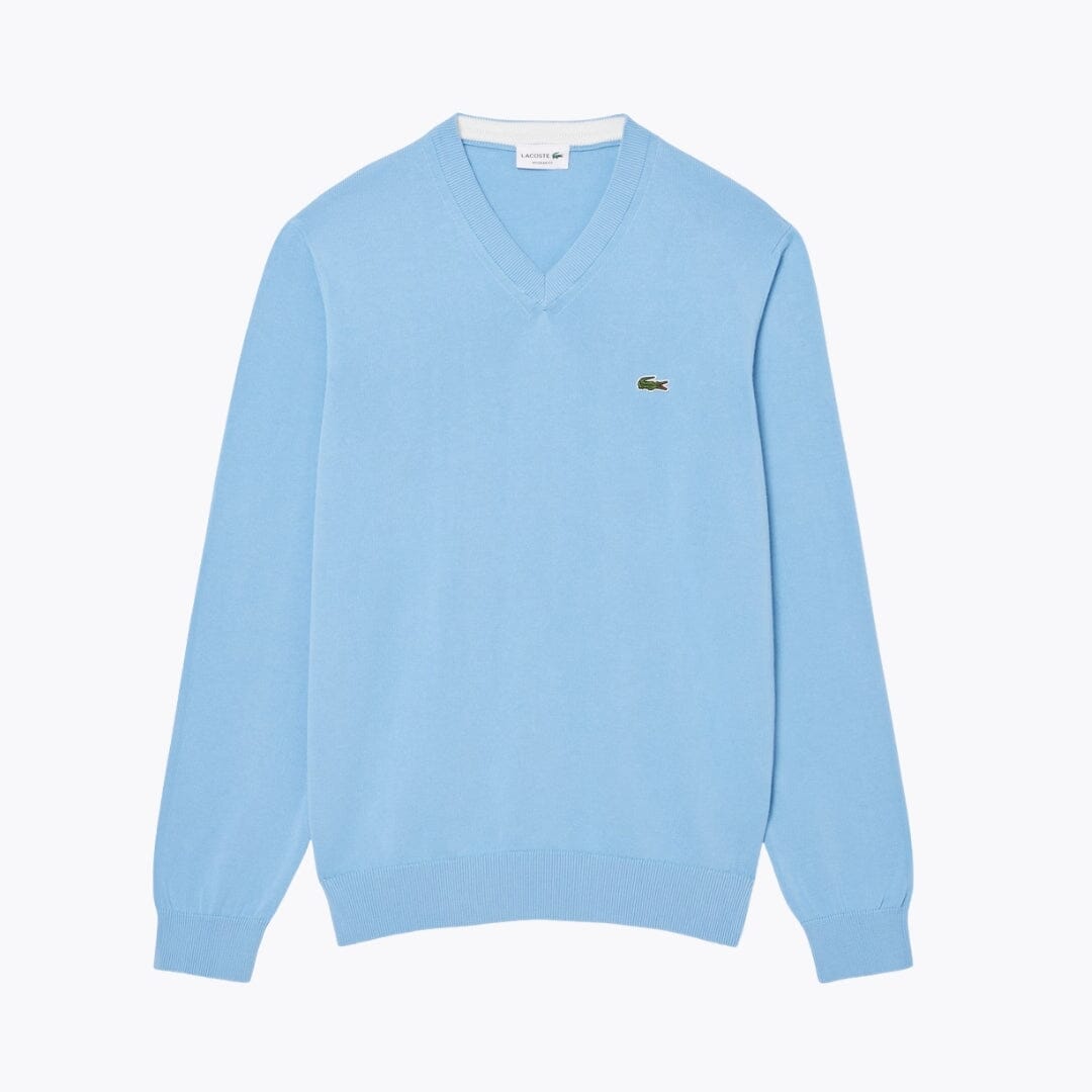 L.C Monochrome Baumwoll-V-Pullover