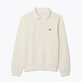 L.C. Geripptes Polo-Sweatshirt aus Baumwolle