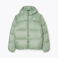 L.C. wasserabweisende, gepolsterte Jacke mit Kapuze