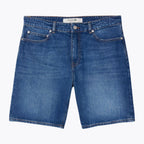 L.C. gerade geschnittene Denim Bermudashorts