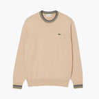 L.C. Gestreifter Baumwolljersey-Pullover
