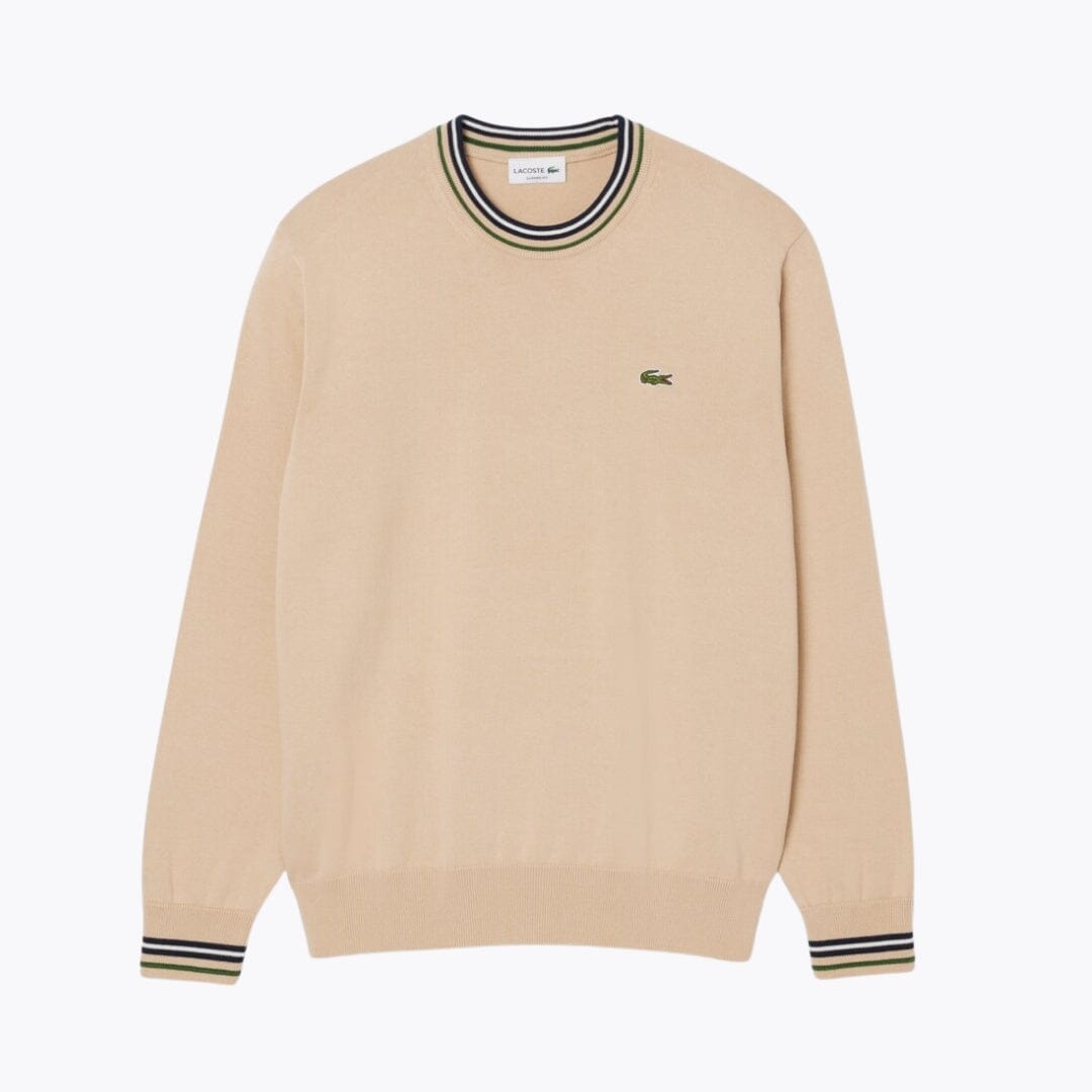 L.C. Gestreifter Baumwolljersey-Pullover
