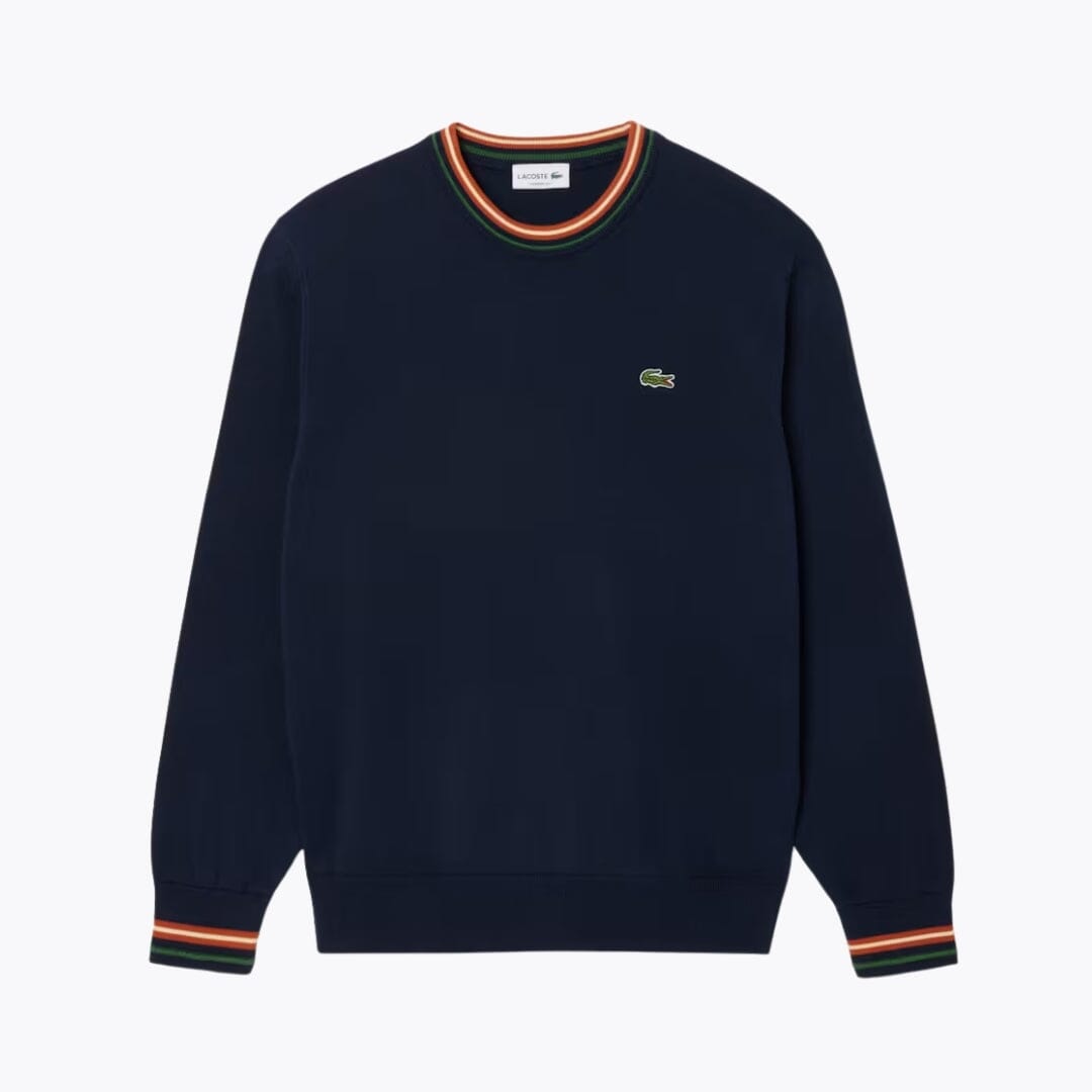 L.C. Gestreifter Baumwolljersey-Pullover