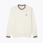 L.C. Gestreifter Baumwolljersey-Pullover
