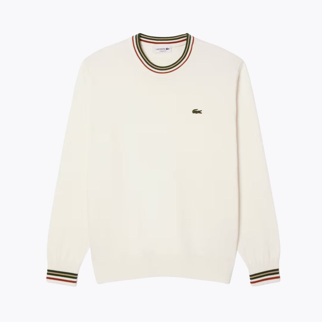 L.C. Gestreifter Baumwolljersey-Pullover