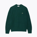 L.C. Pullover aus dicker Kardierter Wolle mit Rundhalsausschnitt