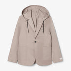 L.C Twill-Blazer mit Kapuze