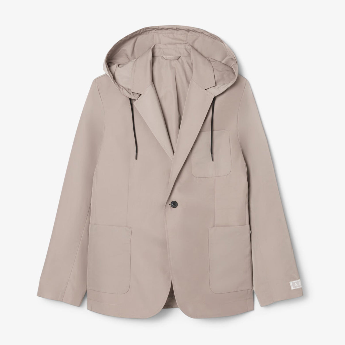 L.C Twill-Blazer mit Kapuze