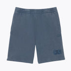 Short en molleton de coton effet délavé L.C