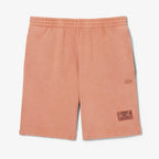 Short en molleton de coton effet délavé L.C