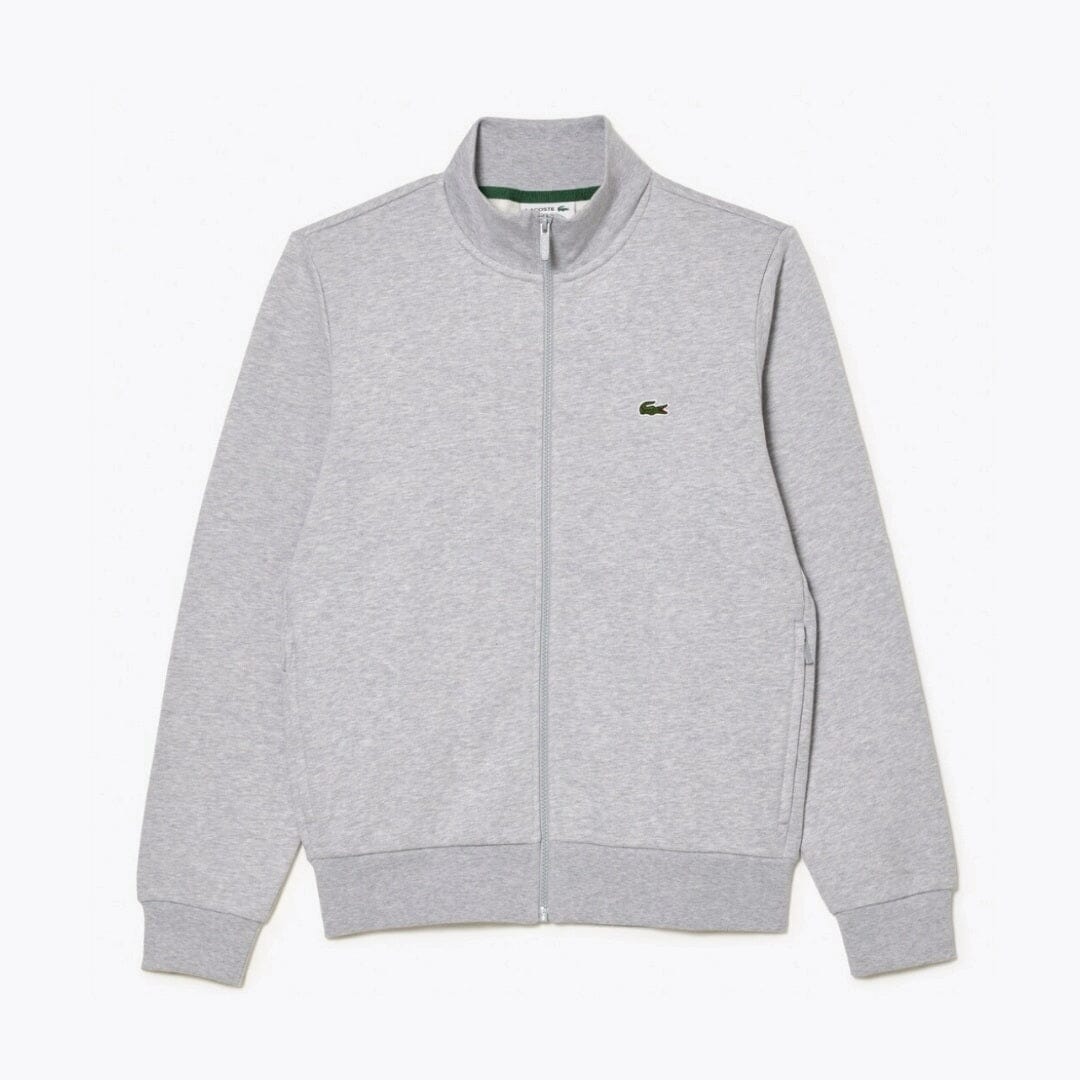 L.C Zip-Up Fleece-Sweatshirt mit hohem Kragen