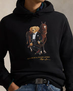 Herren Polo Bear Fleece-Kapuzenpullover