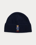 Herren-Mütze mit Polo Bear und Rippstrickbündchen