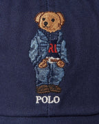 Casquette baseball en twill Polo Bear homme