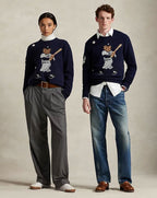 Herren Polo Bear Yankees Pullover