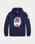 Herren Team USA Polo Bear Hoodie