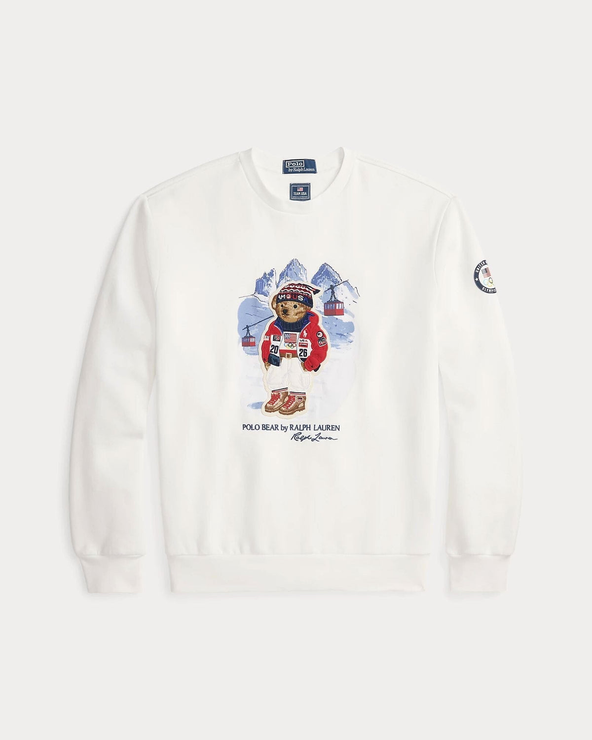 Herren Team USA Polo Bear Sweatshirt