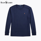 Herren T-Shirt mit Rundhalsausschnitt aus weicher Baumwolle, klassische Passform