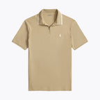 Polo-Shirt aus Stretch-Mesh, klassische Passform für Herren