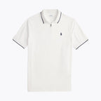 Polo-Shirt aus Stretch-Mesh, klassische Passform für Herren