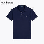 Herren Custom Slim Fit Stretch-Mesh Poloshirt