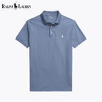 Herren Custom Slim Fit Stretch-Mesh Poloshirt