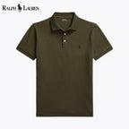 Herren Custom Slim Fit Stretch-Mesh Poloshirt