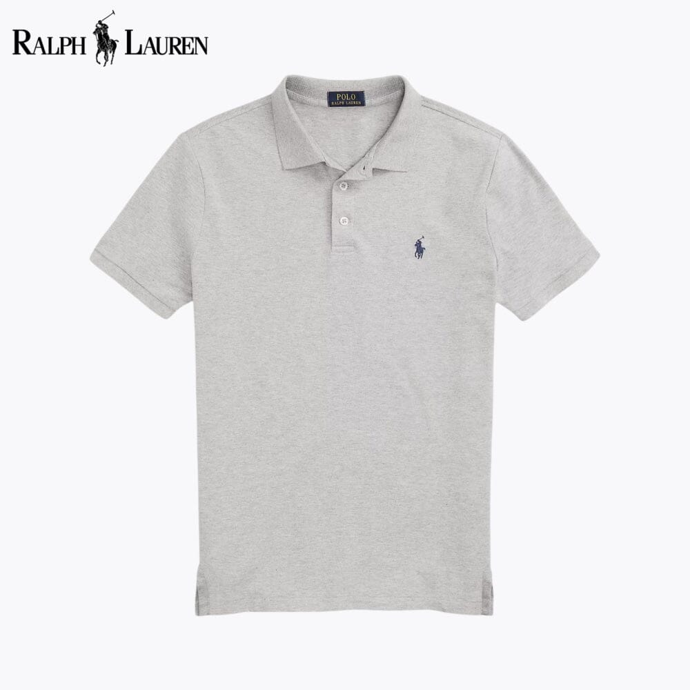 Herren Custom Slim Fit Stretch-Mesh Poloshirt