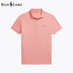 Herren Custom Slim Fit Stretch-Mesh Poloshirt