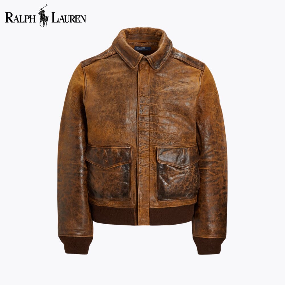 Lederfliegerjacke für Herren