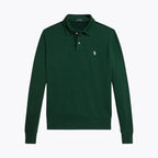 Sweat-shirt col montant en molleton bouclette pour homme