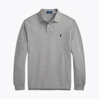 Herren Langarm-Polohemd aus Mesh