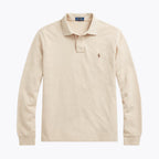 Herren Langarm-Polohemd aus Mesh