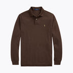 Herren Langarm-Polohemd aus Mesh