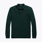 Herren Langarm-Polohemd aus Mesh