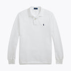 Herren Langarm-Polohemd aus Mesh