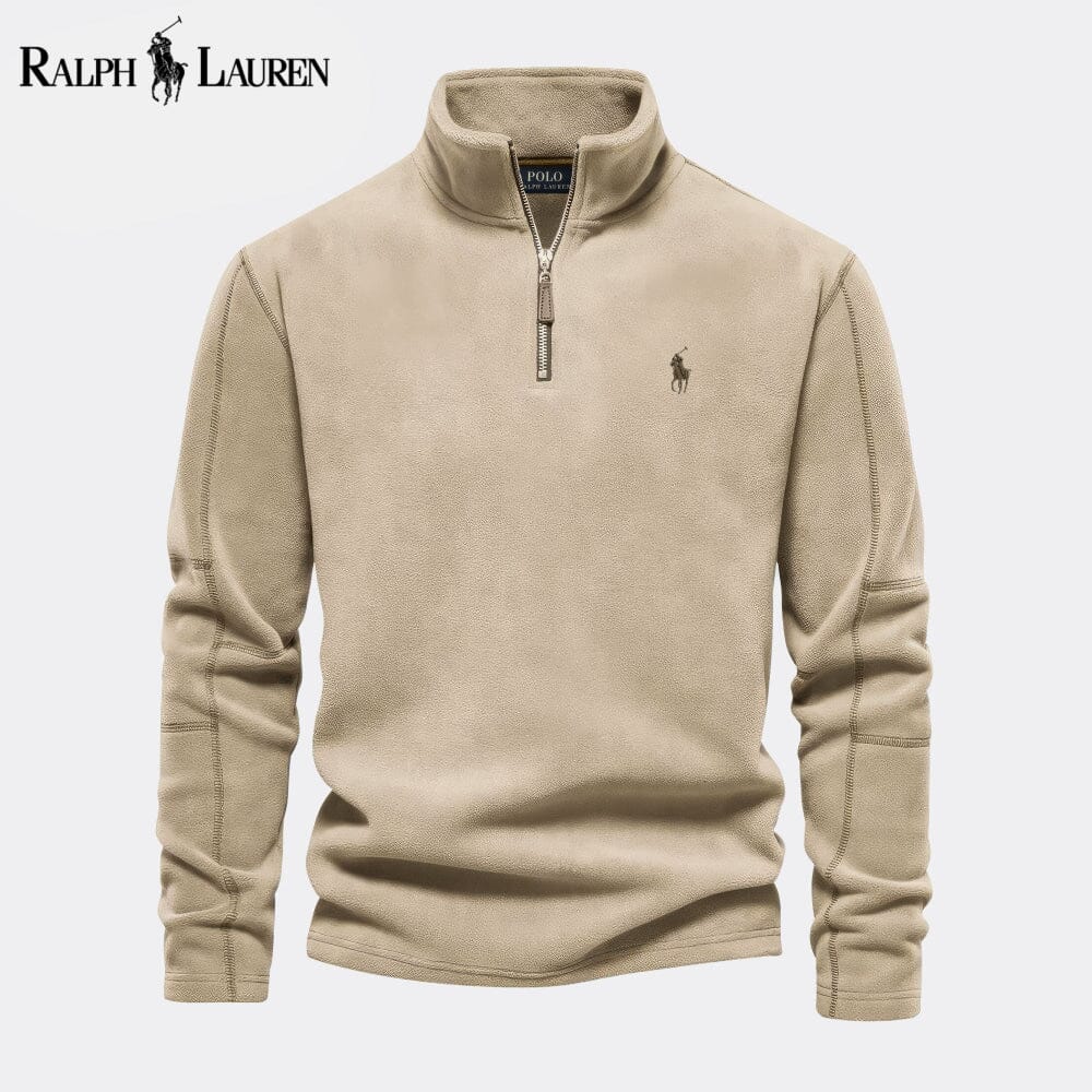 Herren-Prestige-Pullover aus Zopfstrick-Wolle
